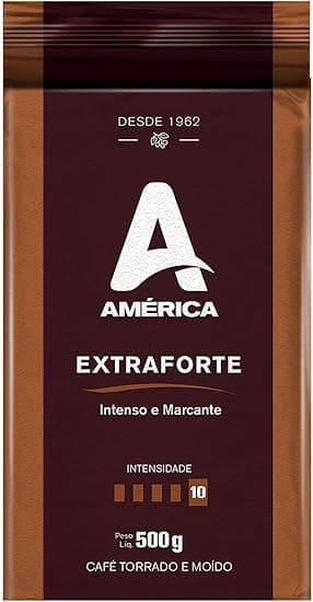 Café América Extraforte 500 g em vácuo por R$35,80 – envio grátis