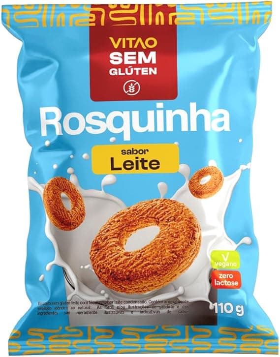 Rosquinha Vitao Sem Glúten 110g: de R$16,89 por R$13,89 na Amazon