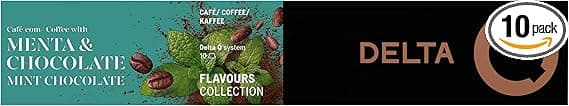 Cápsulas Aroma Menta e Chocolate Delta Q: R$25,90, bom custo-benefício