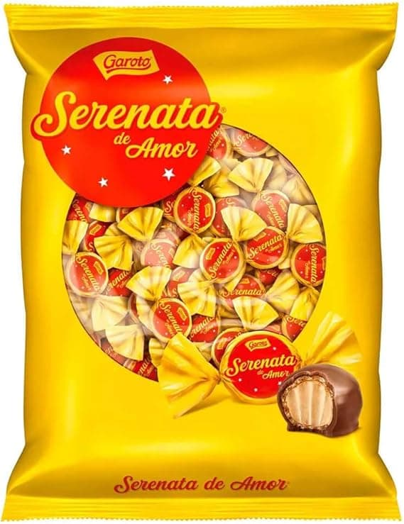 GAROTO Serenata de Amor 825g por R$ 68,99 na Amazon com frete grátis
