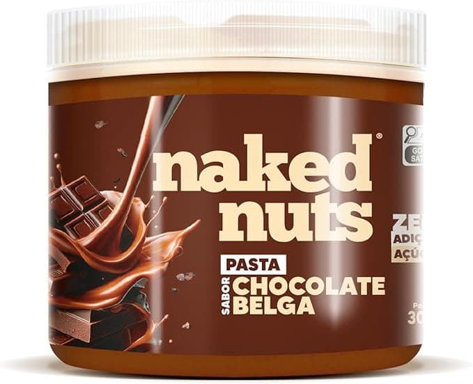 Naked Nuts: Pasta de Castanha de Caju com Chocolate Crocante — R$25,99