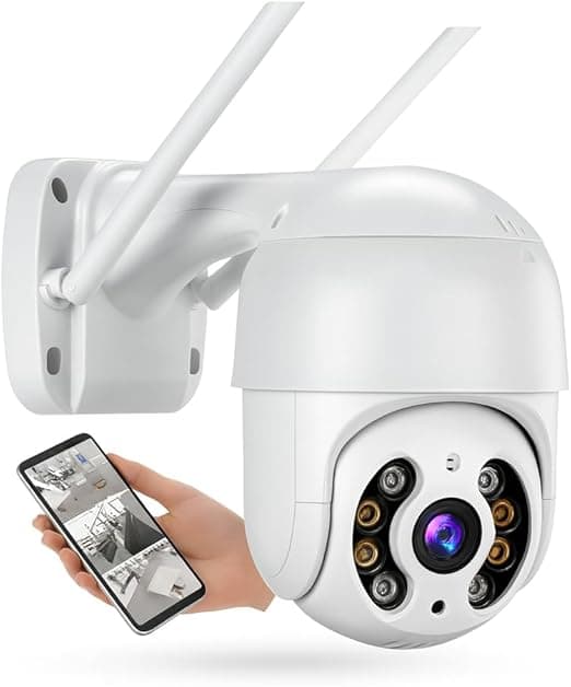 Câmera Jortan A8 IP66 Wi-Fi visão noturna e PTZ por R$99 na Amazon