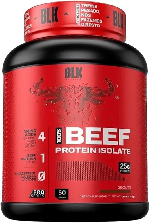 Beef Protein Isolate 1.752 g Rich Chocolate – Blk Performance: R$329