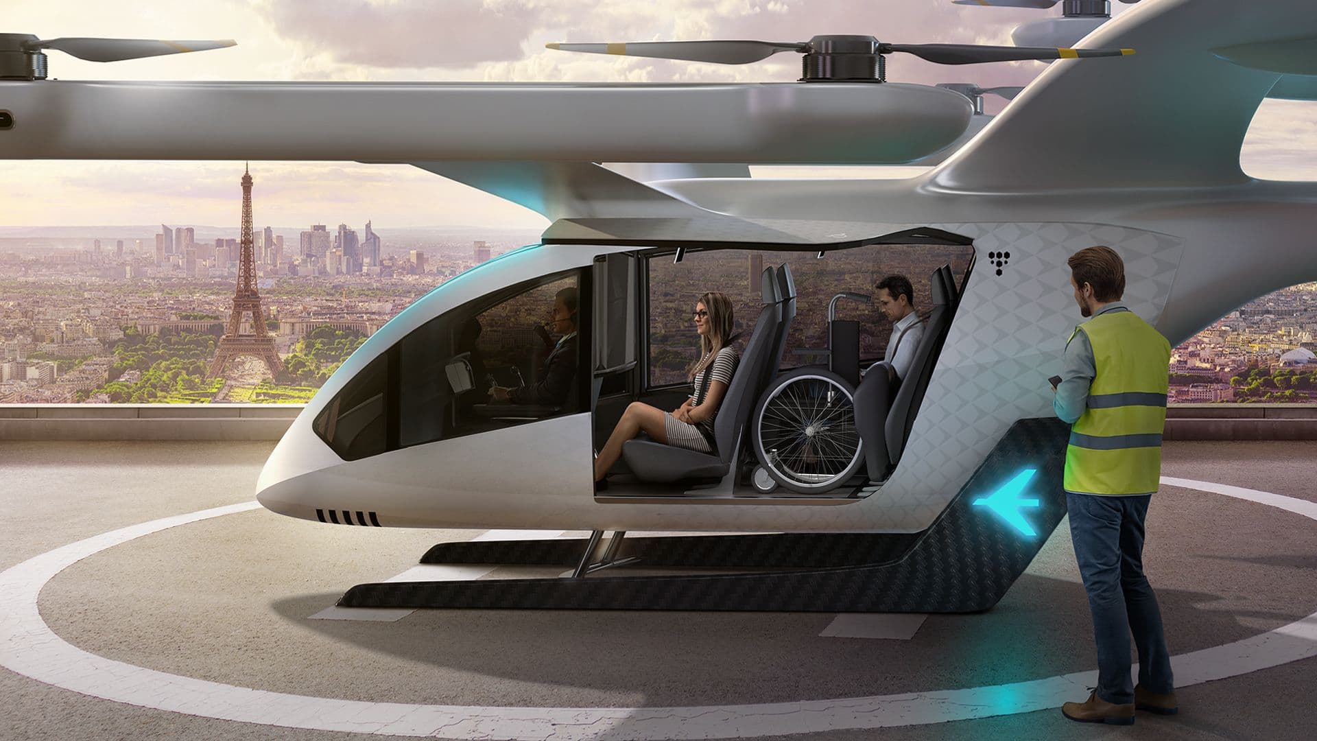 Brasil apresenta os primeiros aeroportos de carros voadores; onde ficam