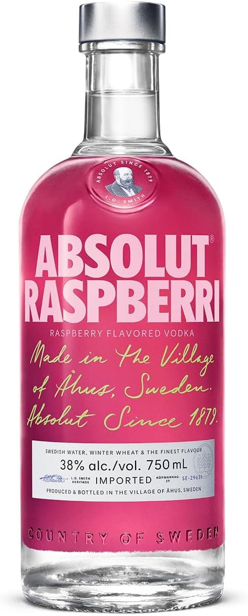 Absolut Raspberri 750 ml a R$86,86 com 13% desconto e sabor framboesa