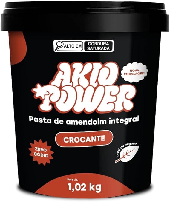 Pasta de Amendoim Integral Crocante 1kg Zero Açúcar—Proteica, R$23,98