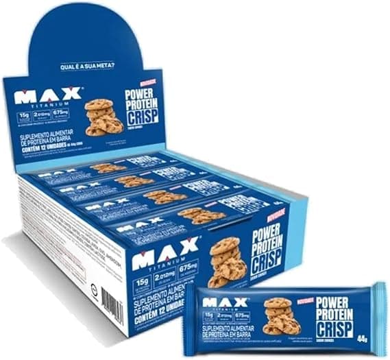 Power Protein Cookies Display: 12×44 g por R$79,85 (R$75,86/unidade)