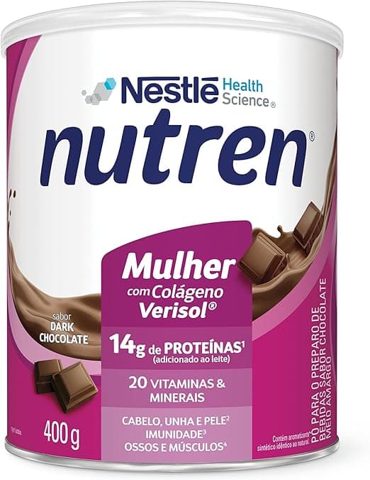 Nutren Beauty 400 g Dark Chocolate com 18% de desconto e frete grátis