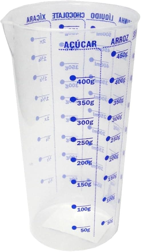 Copo medidor 570 ml com bico transparente: opção prática na Amazon