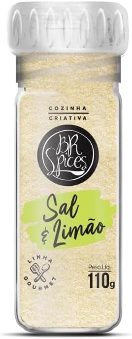 Moedor Sal e Limão BR Spices 110 g por R$17,99 com 19% de desconto