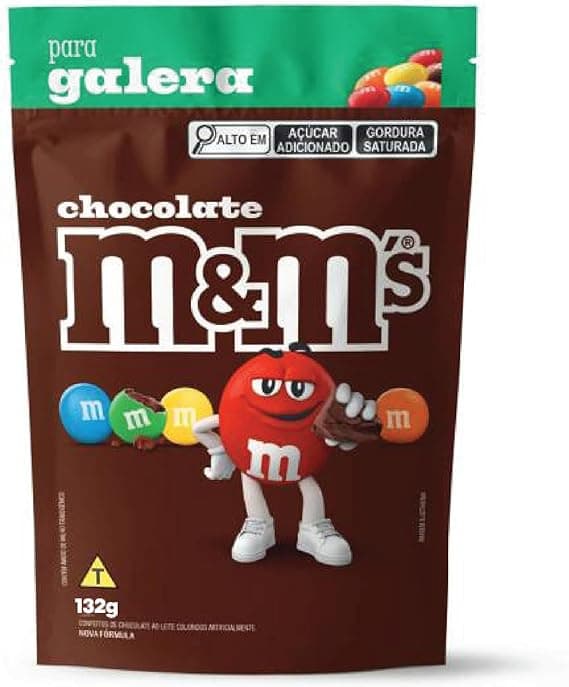 M&amp;M’S Ao Leite 132g por R$13,90 na Volta às Aulas — ótimo para dividir