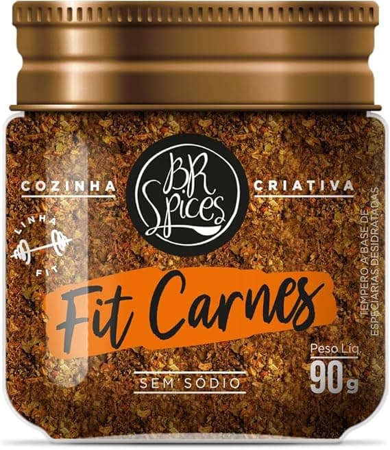Tempero Zero Sódio para Carne BR Spices Fit 90g – R$12,90 na Amazon