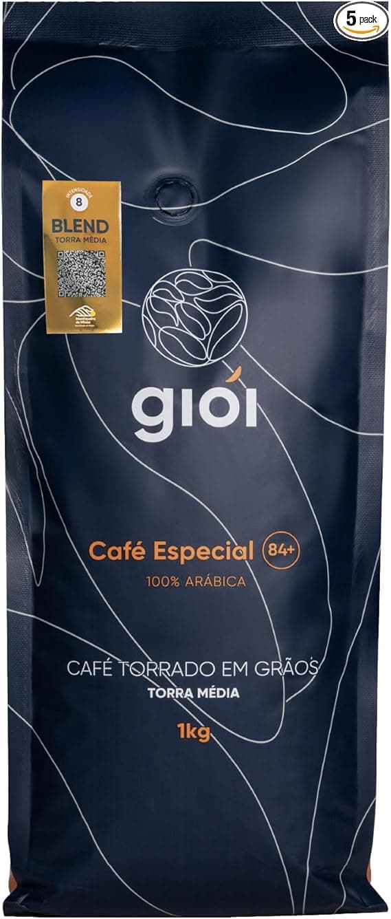 Giói Café Especial 1kg Blend Média: 84+ SCA a R$113,90 à vista