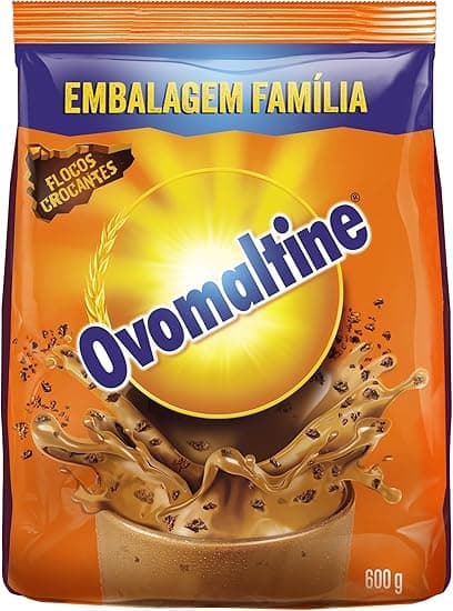 Ovomaltine 600 g por R$47,99 com frete grátis — volta às aulas