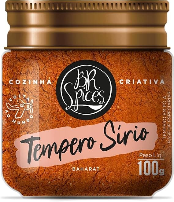 Tempero Sírio BR Spices 100g: Volta às Aulas na Amazon por R$ 26,99