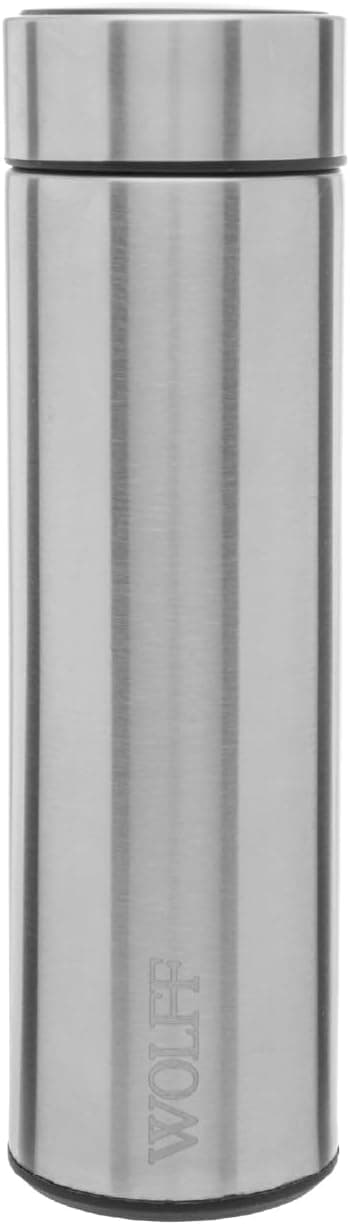 Wolff Garrafa Térmica 500 ml Aço Inox com Termômetro LED — R$36,37