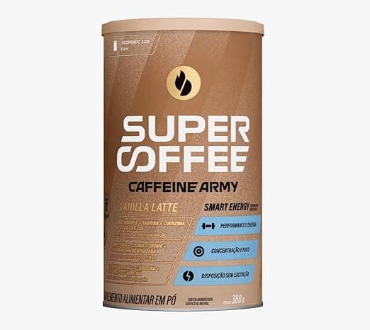 Supercoffee Vanilla Latte 380 g na Amazon por R$178,80 (38 doses)