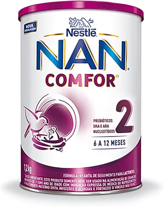 Nan Comfor 2 1,2 kg por R$84,90 na Amazon com frete grátis e 4,8/5