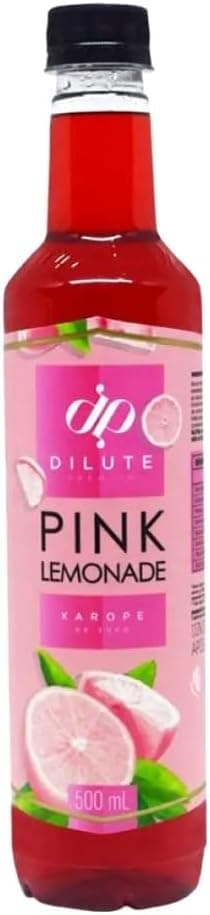 Xarope Pink Lemonade 500 ml Dilute: preço cai para R$24,99 na Amazon