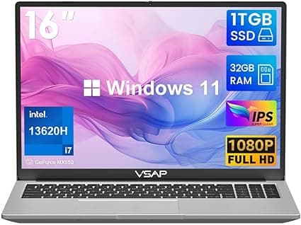 Notebook i7-13620H: 32 GB RAM, 1 TB SSD, MX550 por R$ 5.328,55 Pix 5%