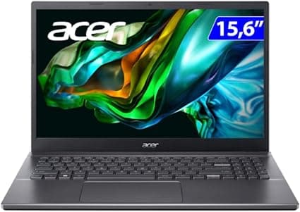 Acer Aspire 5 A515-57-55B8: i5-12ª, 8GB, 256GB SSD por R$3.600
