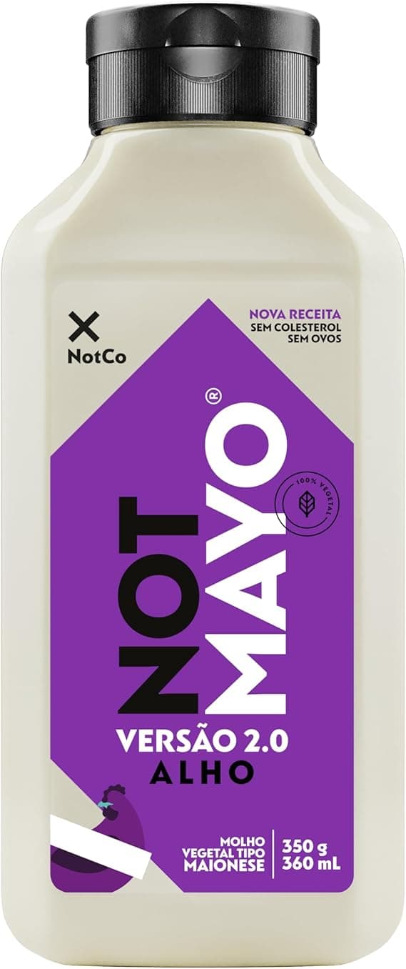 NotCo NotMayo Alho Squeeze 350G em oferta na Amazon por R$15,79