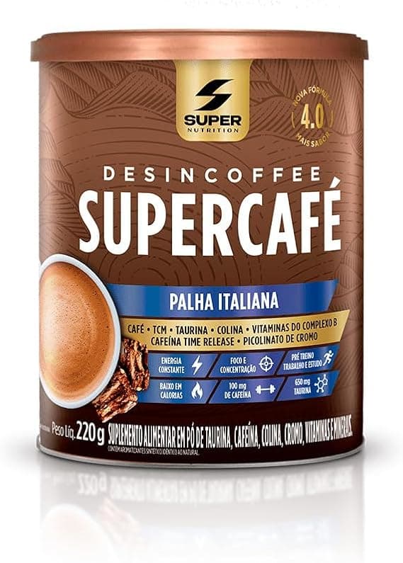 X Roots Super Café Palha Italiana 220g: lata pronta, R$78,90 na Amazon