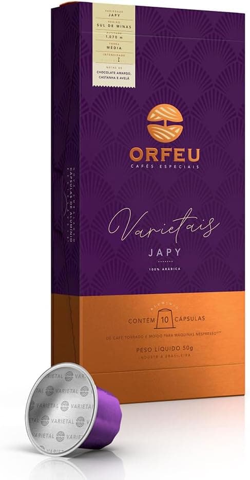 Orfeu Japy Cápsulas para Nespresso: 10 por R$31,99 com frete grátis