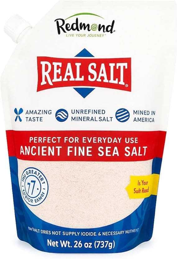 Sal Integral Fino 737g Real Salt R$112,86 na Amazon com entrega grátis