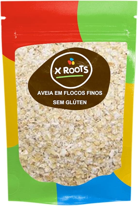 Aveia Sem Glúten Flocos Finos 1kg X Roots: R$26,90 na volta às aulas