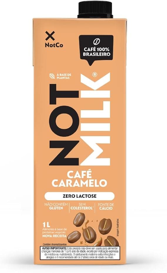 NotCo NotMilk Café Caramelo 1L: R$16,99 — Volta às Aulas