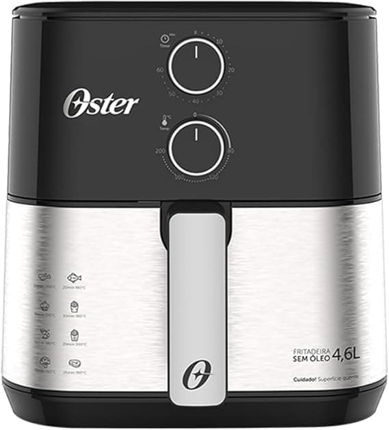 Fritadeira sem óleo Oster OFRT520 127V — R$ 278,99 com 37% de desconto