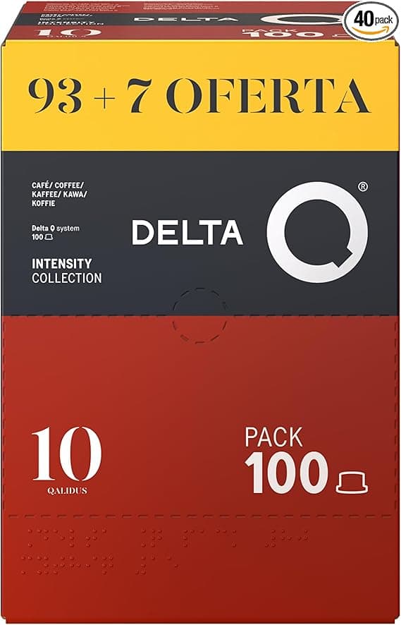 Delta Q Qalidus Intenso 10 – Pack de cápsulas por R$169,65 na Amazon