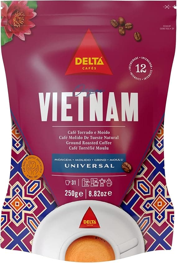 Delta Q Vietnam 250g: Café Torrado e Moído com 23% off — R$24,85