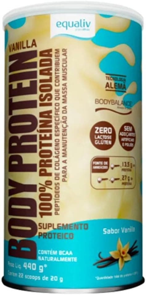 Volta às Aulas: Body Protein Vanilla, proteína vegetal isolada