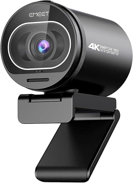 EMEET S600 4K na Amazon por R$321,29: imagem 4K com sensor Sony