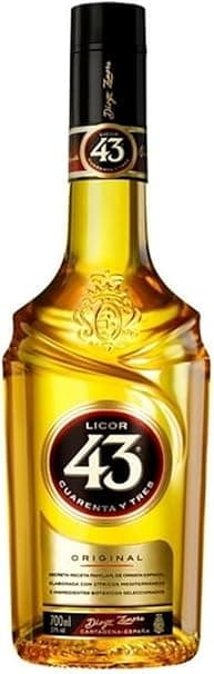 Licor 43 em garrafa 700 ml por R$168,32 na Amazon com entrega grátis