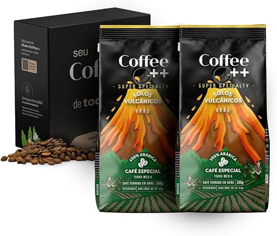 Café em Grãos Vulcânicos: 2×250 g por R$99,90 com frete grátis