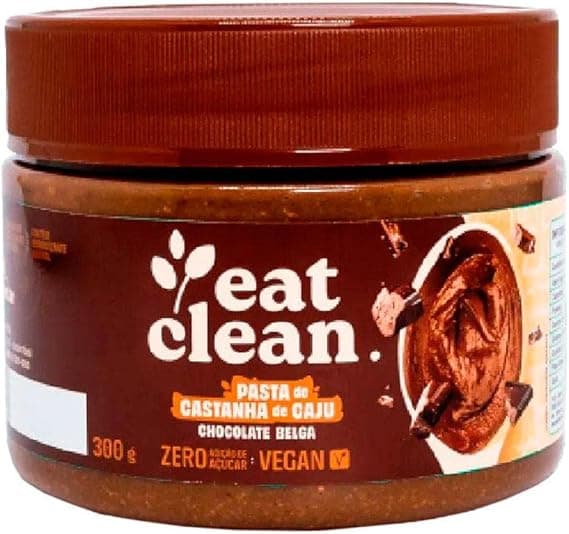 Pasta de Castanha de Caju com Chocolate Belga 300 g — R$38 (vegana)