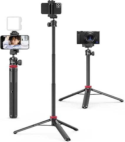 Tripé ULANZI MT-44 para celular, 150 cm, 360°, de R$249 por R$119,60