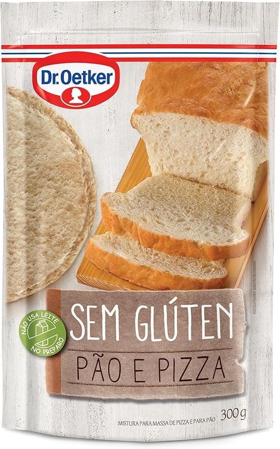 Dr Oetker Sem Glúten: mistura 300 g, fácil preparo – R$12,80 na Amazon