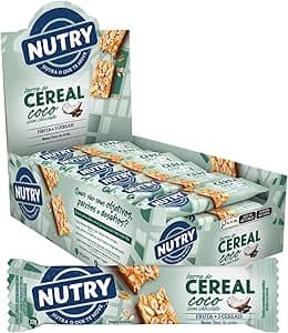 Nutry Coco com Chocolate 22g – Barra de Cereais (24un) por R$ 28,99