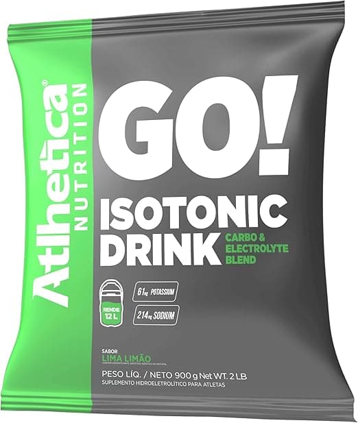 Atlhetica Isotonic 900 g Lima-Limão: R$27 com frete grátis + 12%