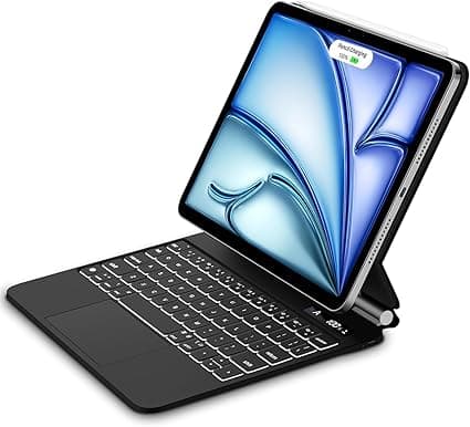 Bettdow: capa com teclado e trackpad para iPad 10ª/11ª com hibernação