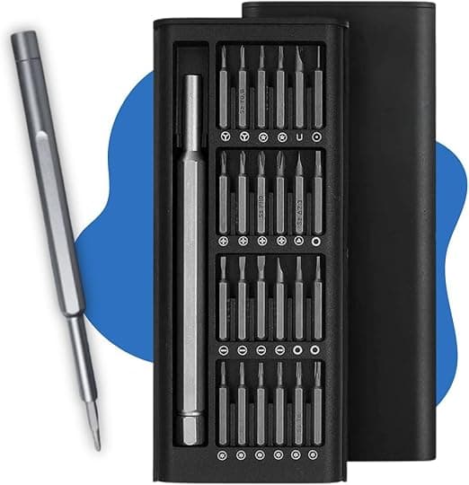 Kit 24 em 1 com estojo magnético: de R$26,98 por R$12,89 na Amazon
