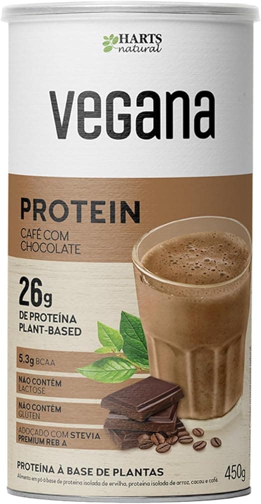 Proteína Vegana Café com Chocolate em Pó: R$129,16 — preço e oferta