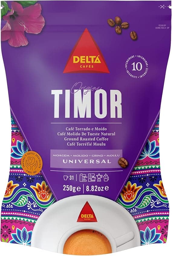 Delta Q Café Timor 250g: 12% de desconto, R$28,31 (Volta às Aulas)