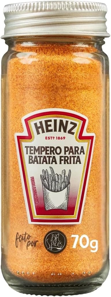 Tempero Heinz para Batata Frita 70 g chega à Amazon por R$18,79