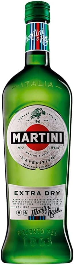 Martini Extra Dry 750ml por R$31,99 com frete grátis; Volta às Aulas