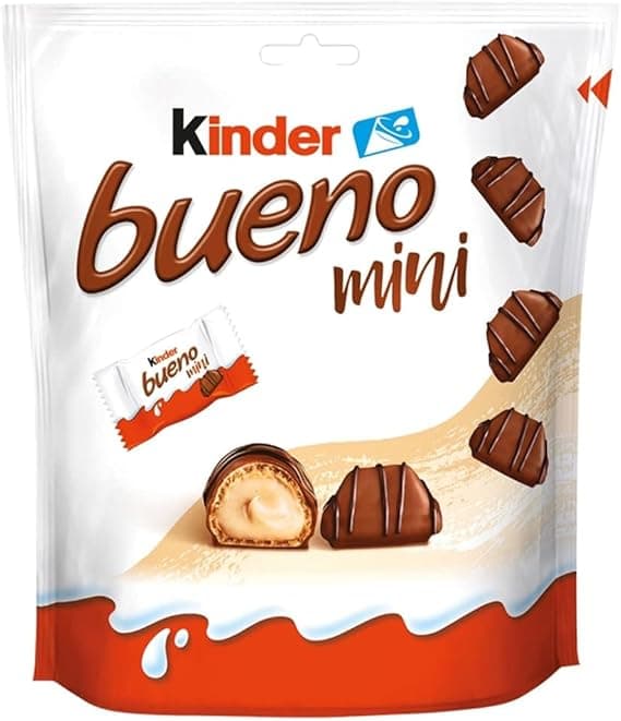 Kinder Bueno Mini: 108 g importado da Alemanha por R$59,90 na Amazon